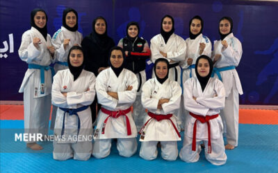 دختران کاراته ناشنوا در نهمین اردوی آماده سازی برای المپیک