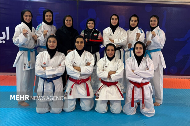 دختران کاراته ناشنوا در نهمین اردوی آماده سازی برای المپیک